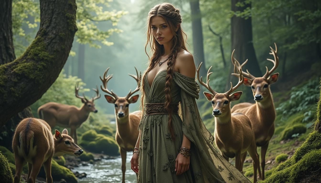 découvrez arduinna, la déesse des bois et de la chasse vénérée en gaule. explorez son influence sur la culture gauloise et plongez dans l'univers fascinant de cette divinité symbolisant la nature et la faune.