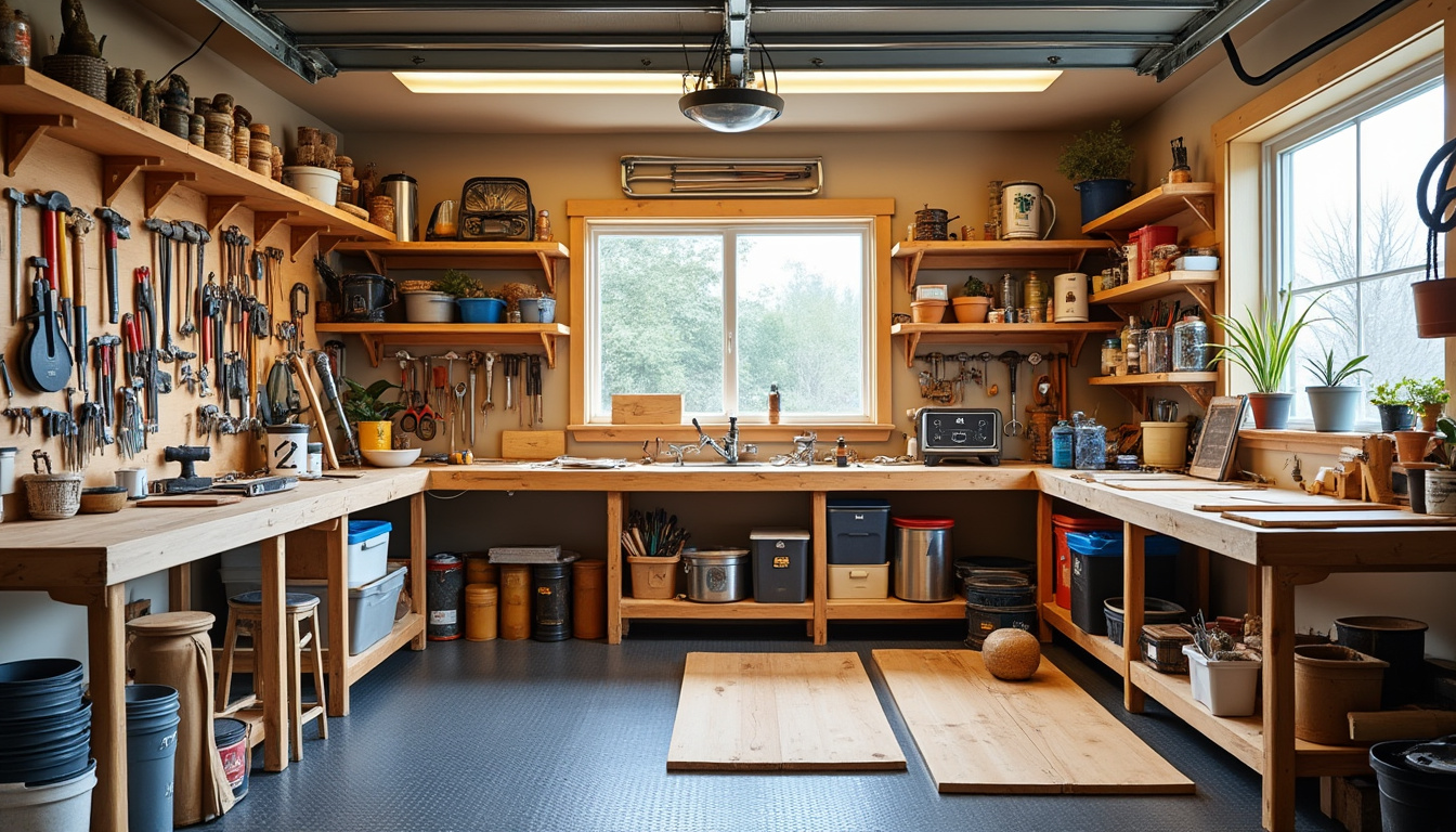 découvrez nos conseils pratiques pour organiser un atelier de bricolage fonctionnel et optimisé, même dans un petit garage. astuces de rangement, équipements essentiels et solutions pour gagner de la place !