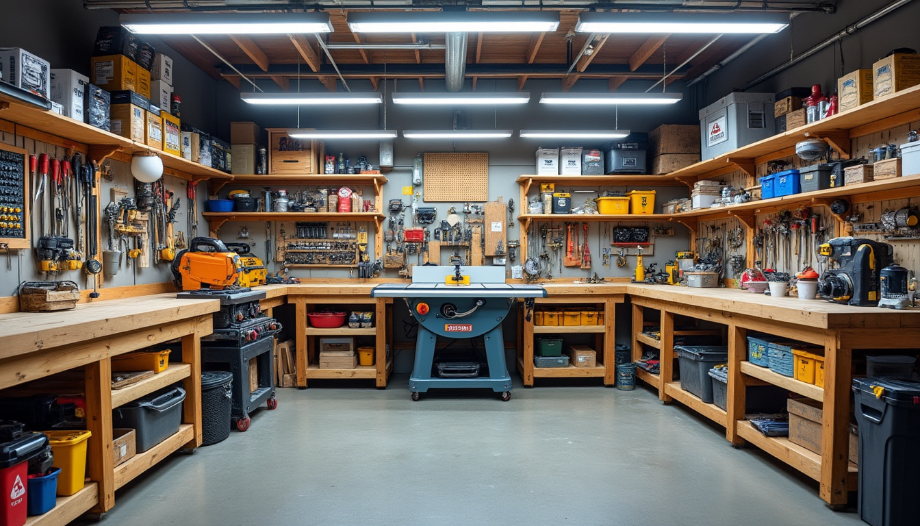 découvrez nos conseils pratiques pour organiser un atelier de bricolage fonctionnel et optimisé dans un petit garage. aménagement, rangement et astuces pour travailler efficacement, même dans un espace réduit.