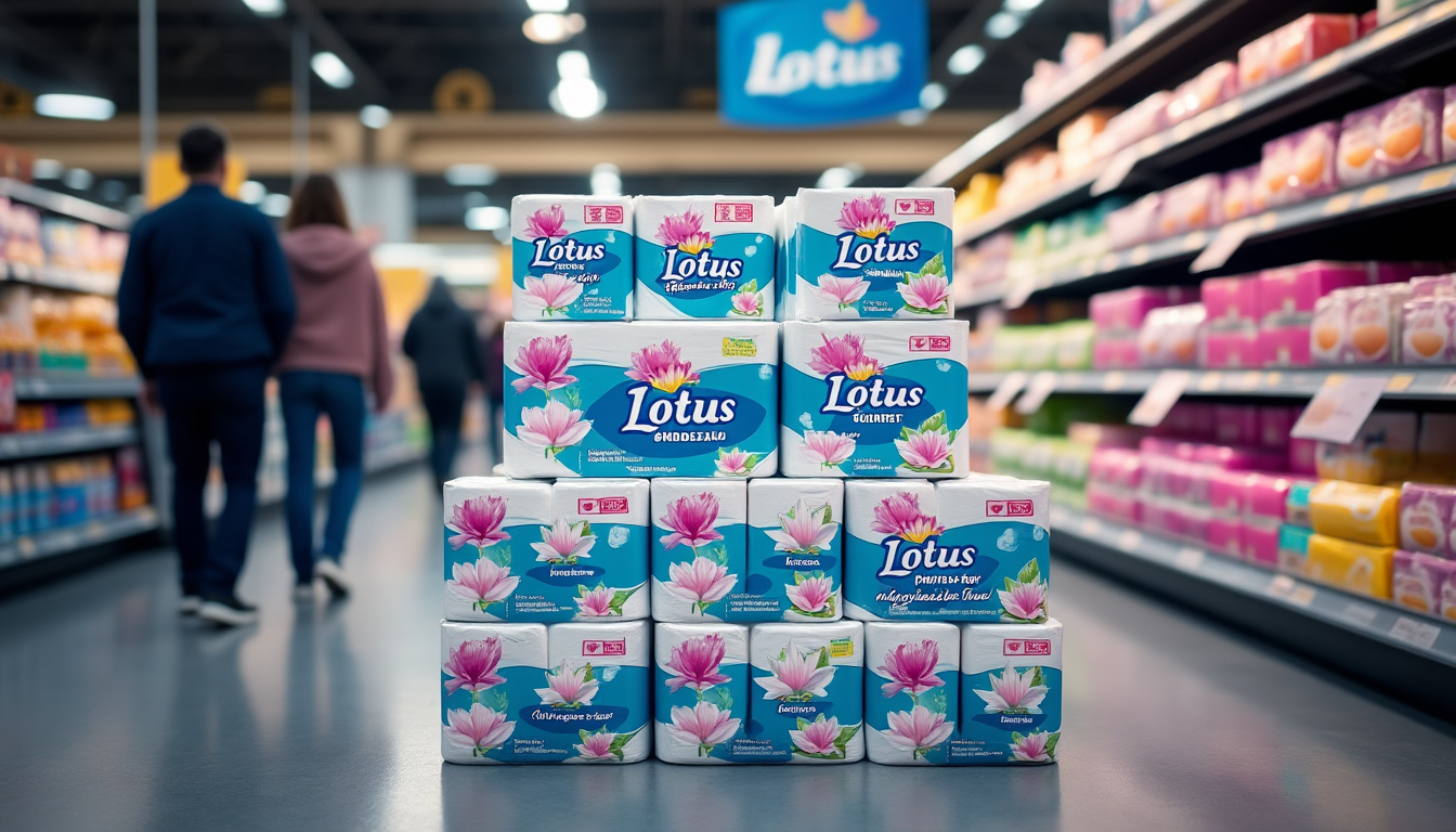 profitez des meilleures promotions sur le papier toilette lotus en gros chez intermarché. offres exceptionnelles à saisir dès maintenant pour faire des économies sur vos achats quotidiens !