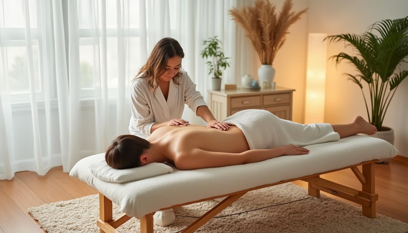 offrez-vous un moment de détente inégalé avec la pause massage, votre expert du massage à domicile. profitez de soins personnalisés et relaxants dans le confort de votre foyer.