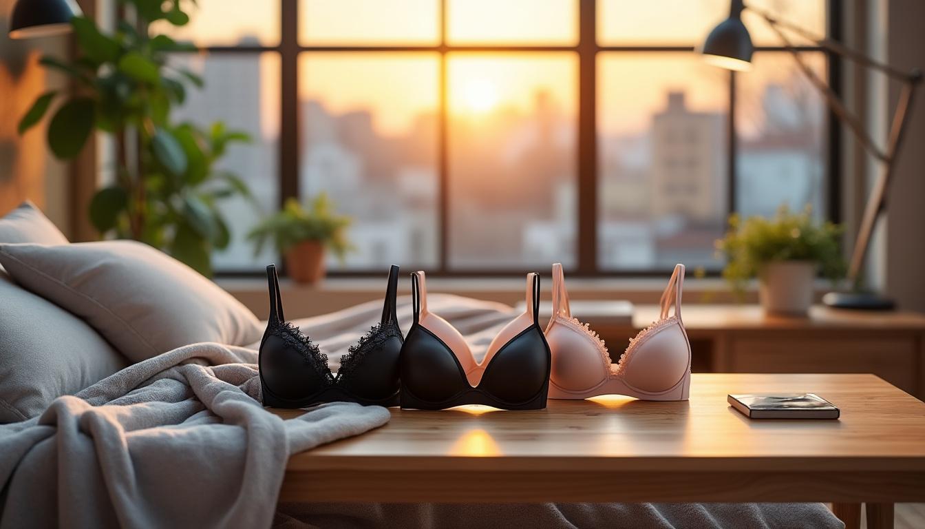 découvrez notre sélection des meilleurs soutiens-gorge minimiseurs pour forte poitrine : confort, maintien optimal et élégance au rendez-vous. trouvez le modèle idéal pour sublimer votre silhouette.