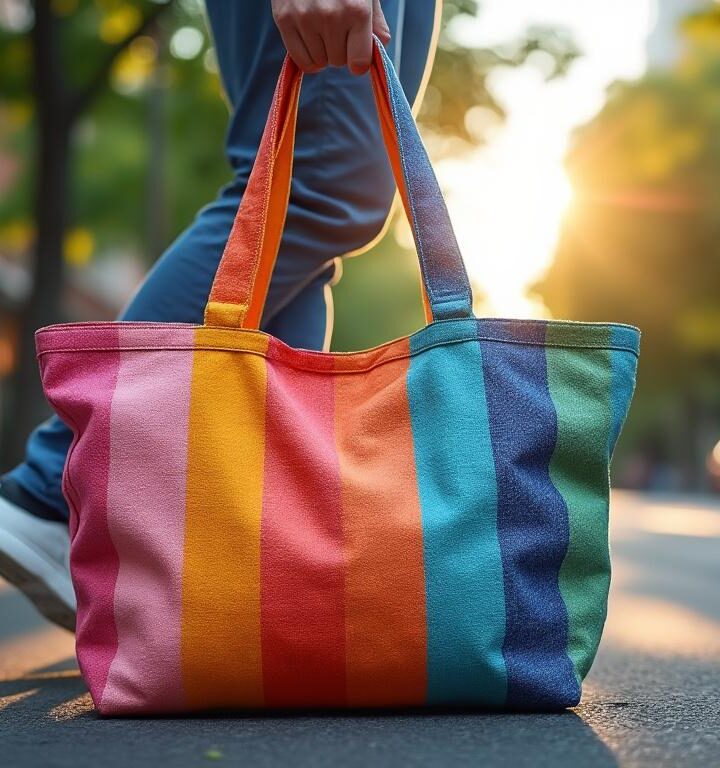 Cabas en toile cirée colorée : l’alliance parfaite entre style et fonctionnalité