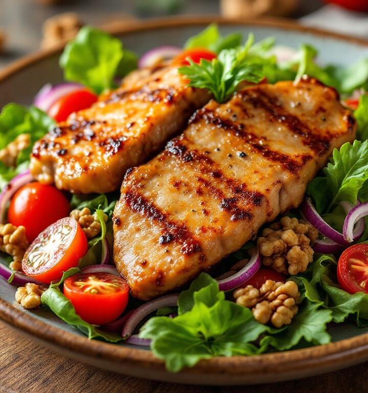 Découvrez la recette salade périgourdine aux gésiers confits qui va ravir vos convives