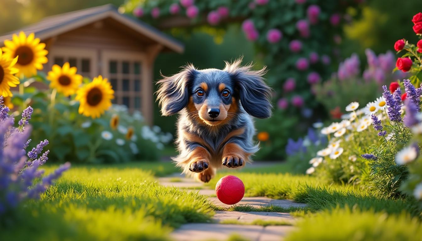 découvrez l'histoire captivante et les origines fascinantes des teckels arlequins à poil long, une race au pelage unique et au caractère attachant.