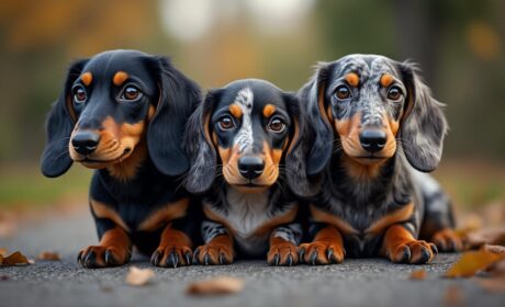 Teckels arlequins à poil long : découvrez leur histoire et leurs origines fascinantes