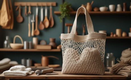 Cabas en filet de pêche recyclé : comment les fabriquer et où les acheter ?