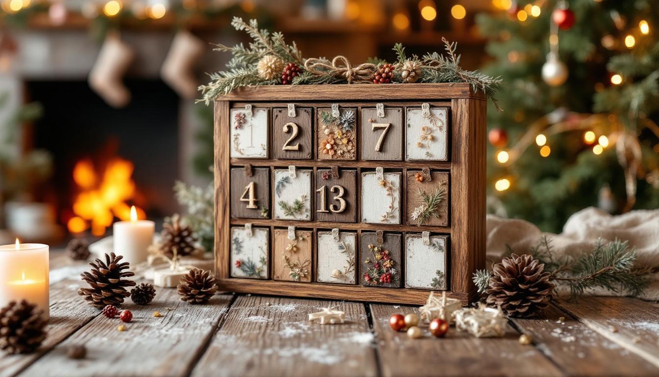 découvrez le calendrier de l'avent le plus original à personnaliser pour célébrer noël de manière unique et festive. offrez un compte à rebours magique et personnalisé pour des souvenirs inoubliables.