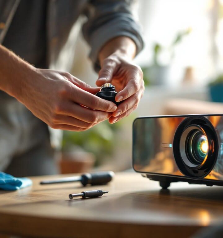 Comment installer facilement une lampe de vidéoprojecteur d’origine ?