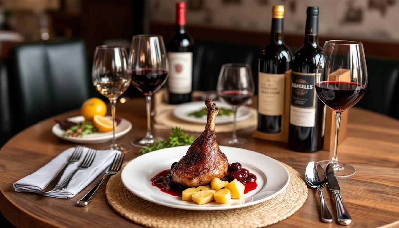 découvrez comment associer le magret de canard aux meilleurs vins en ligne pour sublimer vos repas grâce à nos conseils d'experts.