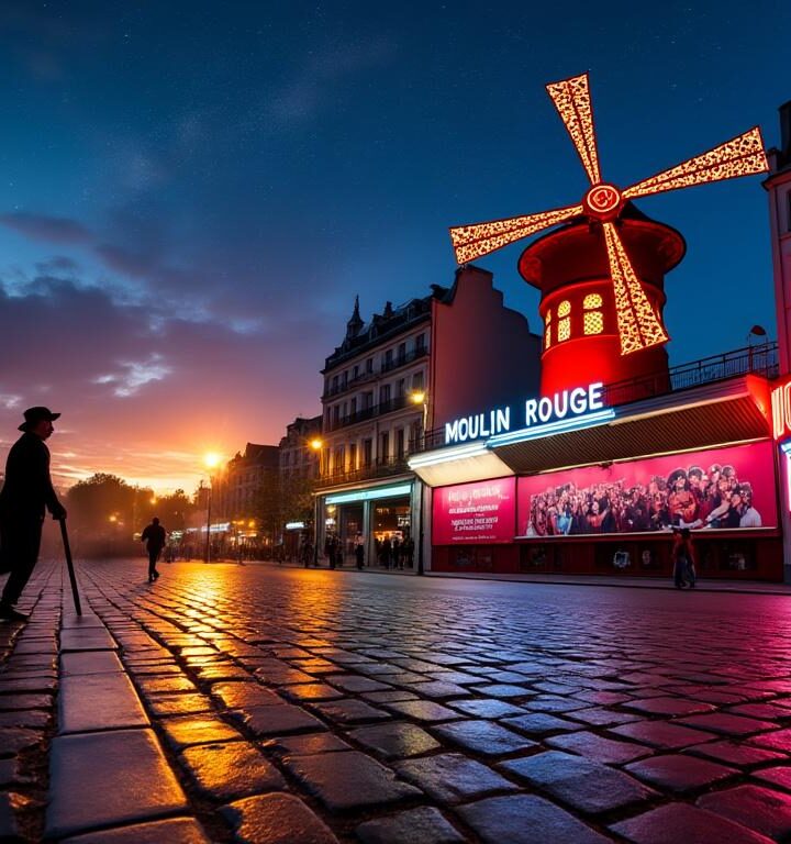 La Machine du Moulin Rouge à Paris en France : Une expérience nocturne inoubliable