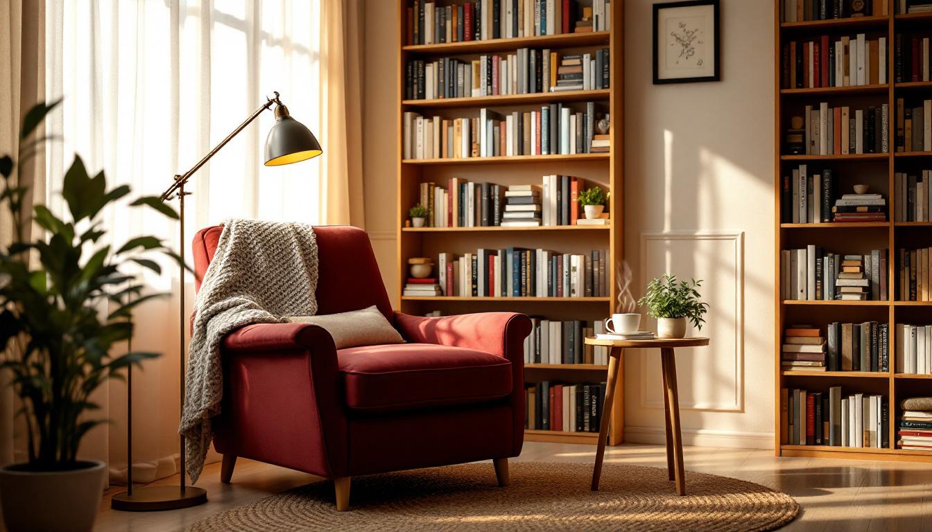 découvrez l'importance d'un son book nook, un espace calme et apaisant dédié à la lecture et au bien-être, pour enrichir vos moments de détente et de concentration.