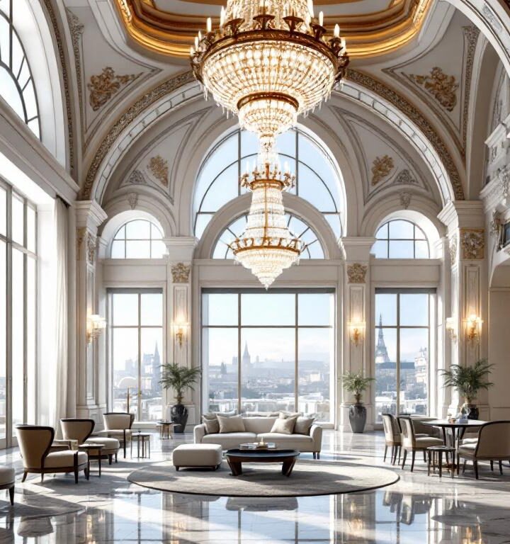 Visitez les incroyables hôtels 6 étoiles à Paris et plongez dans le luxe