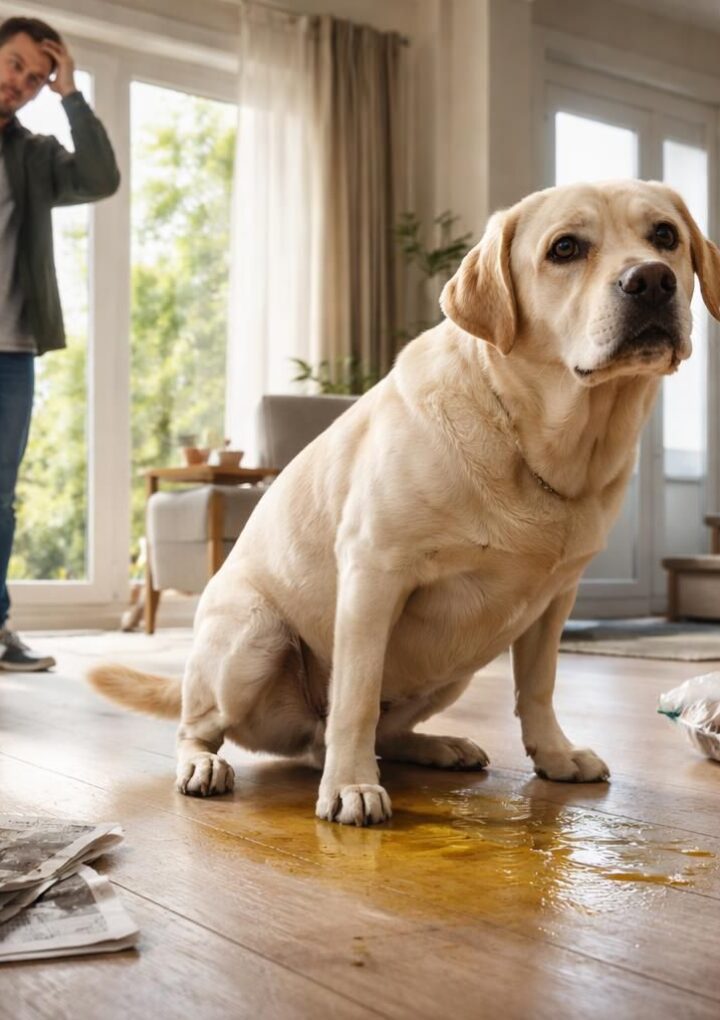 Les erreurs à éviter quand mon chien fait caca dans la maison après la promenade