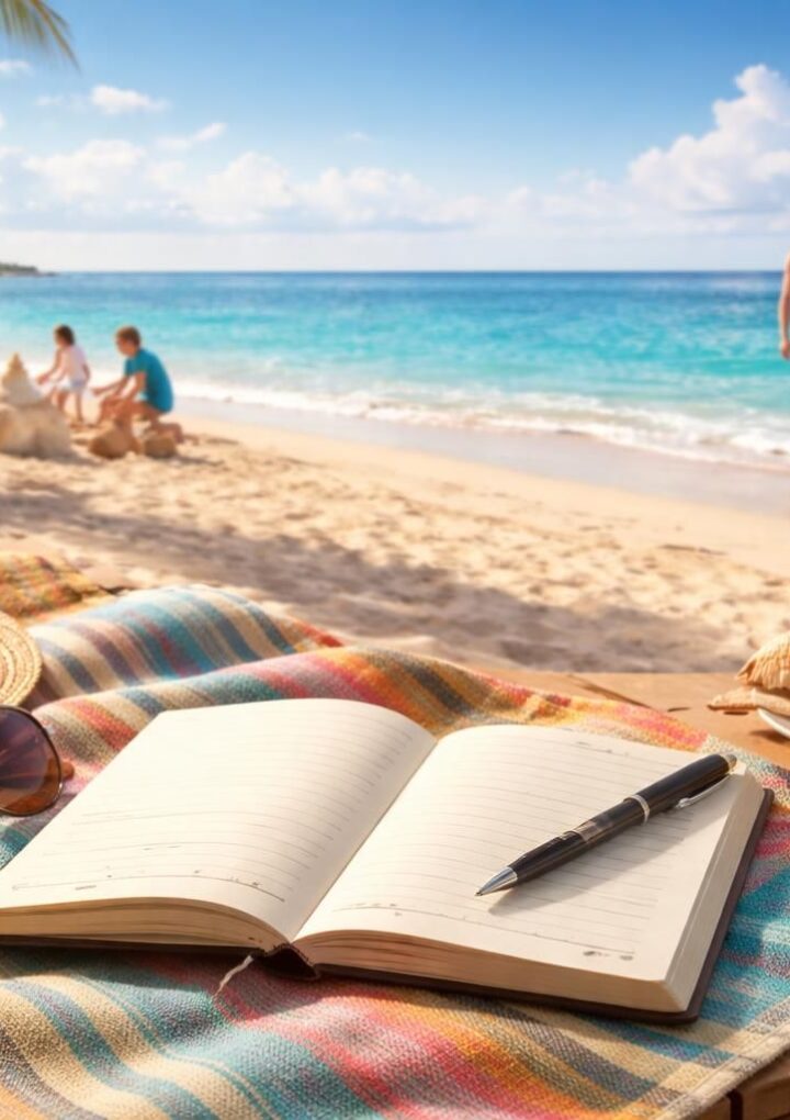 Les plus belles histoires à écrire passe de bonnes vacances