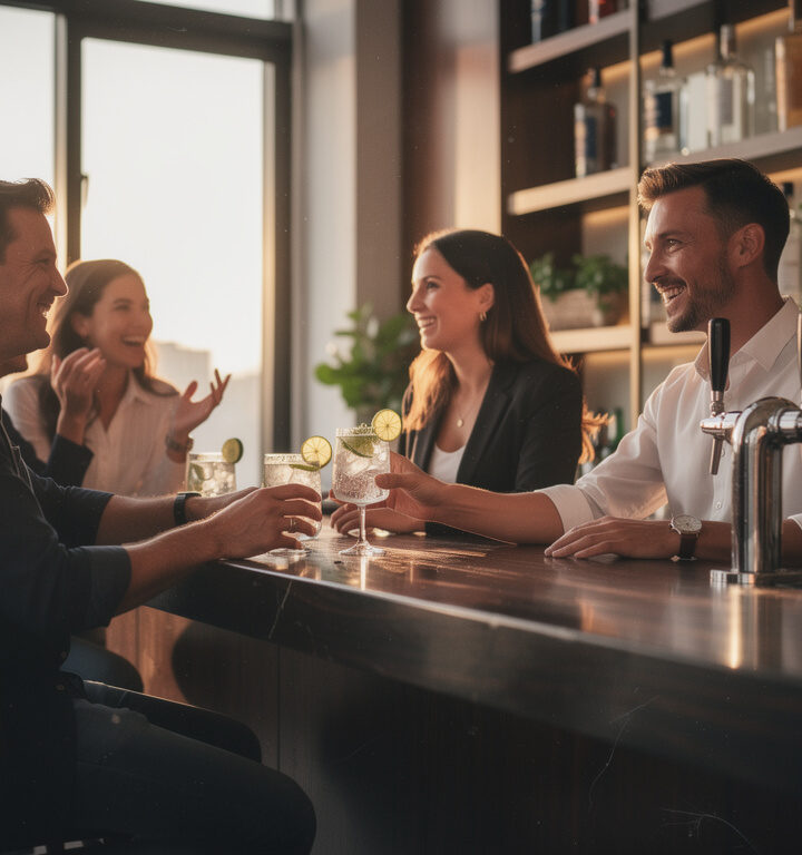 Pourquoi un bar à gin tonic est l&rsquo;endroit idéal pour votre soirée