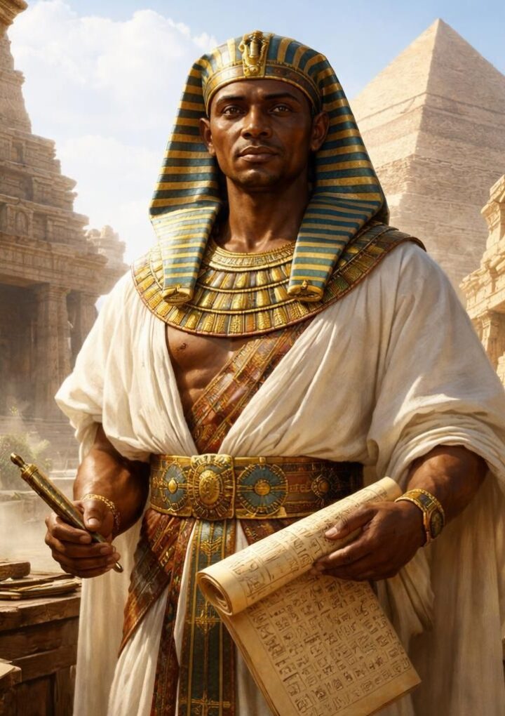 Définition de Imhotep : héros de la culture égyptienne et de la science