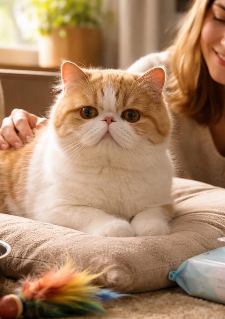 Élever un chat avec visage plat : les défis et les joies que vous devez connaître