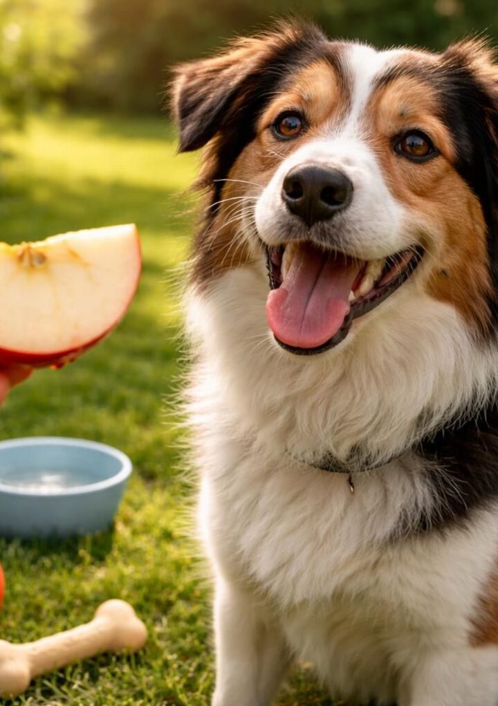 Les astuces pour donner de la pomme au chien et éveiller son intérêt