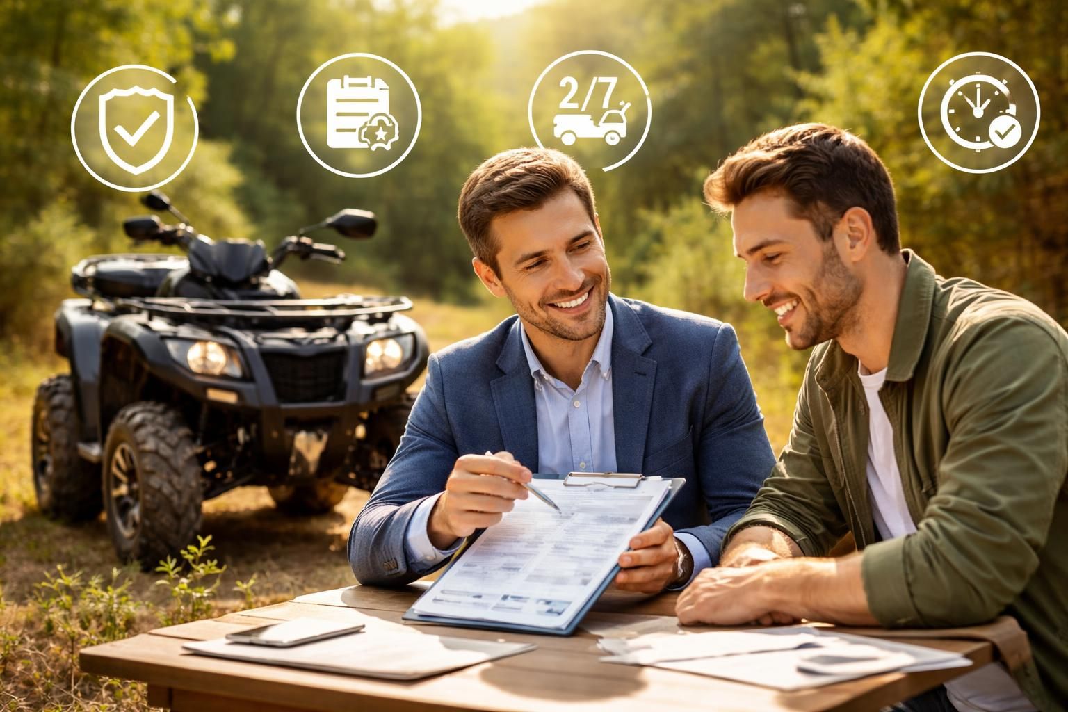 découvrez comment un courtier en assurances peut vous offrir des garanties adaptées, des conseils personnalisés et des économies pour assurer efficacement votre quad.