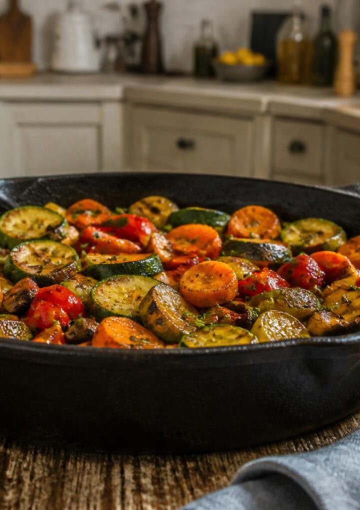 Pourquoi les légumes rôtis à la poêle sont le choix parfait pour un dîner