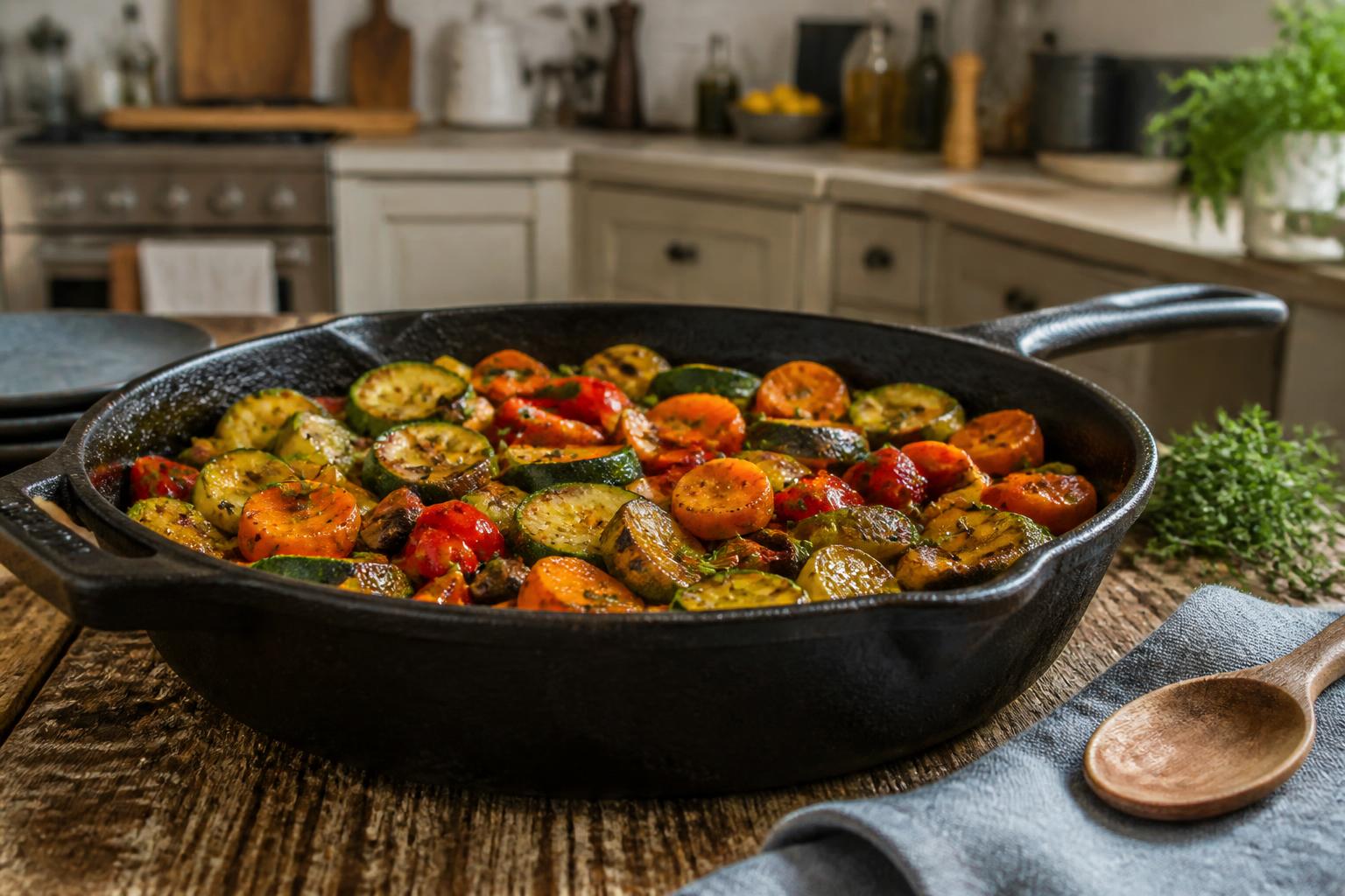 découvrez pourquoi les légumes rôtis à la poêle sont le choix idéal pour un dîner savoureux et rapide, alliant saveurs riches et simplicité de préparation.