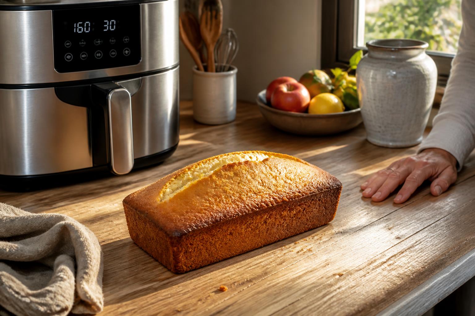 découvrez comment préparer un quatre-quarts moelleux et savoureux avec votre air fryer, une méthode saine et rapide qui revisite la recette classique.