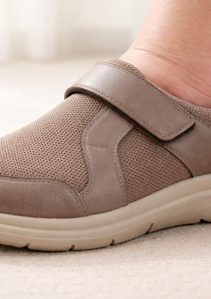 Quelle chaussure pour un pied enflé : confort et largeur garantis