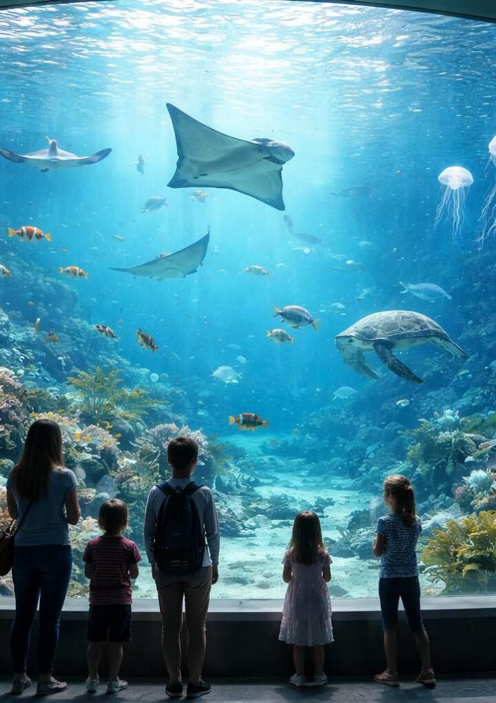 Rencontres exceptionnelles à l&rsquo;aquarium à Quimper : des créatures marines fascinantes