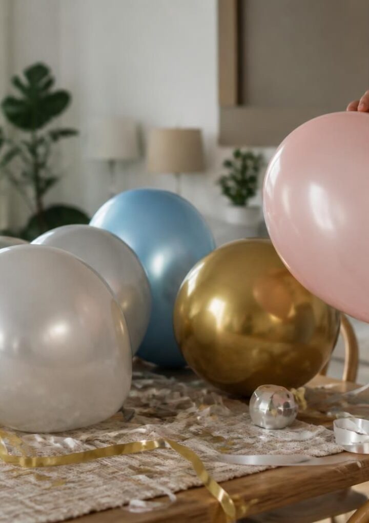 Comment choisir le bon ballon gonflé à l’hélium pour vos célébrations ?