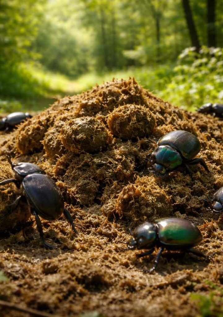 L&rsquo;importance des mange merde dans la lutte contre les déchets organiques