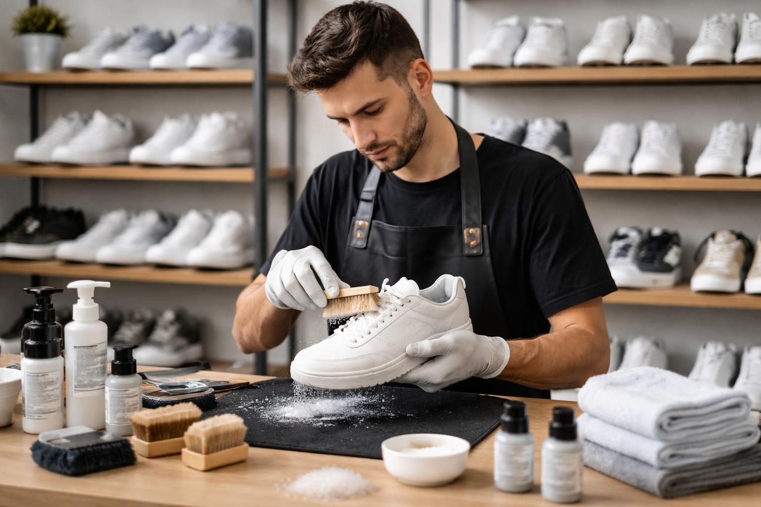 découvrez pourquoi confier le nettoyage de vos sneakers à un professionnel garantit éclat, durabilité et soin optimal de vos chaussures préférées.