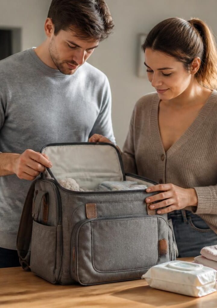 Témoignages de parents : leur expérience avec le sac à langer multifonction design