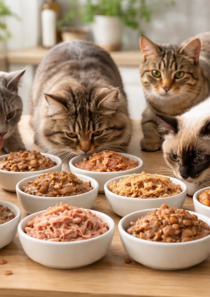 Top 10 des meilleurs nourritures humides pour chat : opinions d&rsquo;experts